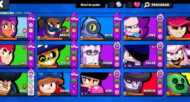 Vendo conta de Brawl star + Clash Royale