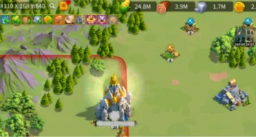 ACC RISE OF KINGDOMS 22M  - VIP 12 - EXCELENTES COMANDANTES