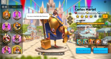 ACC RISE OF KINGDOMS 22M  - VIP 12 - EXCELENTES COMANDANTES