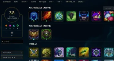 LVL 29 quase 30, 14champ, mts frags 1 skin temmo squad ómega