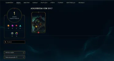 LVL 29 quase 30, 14champ, mts frags 1 skin temmo squad ómega