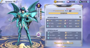 Conta Saint Seya Awakaning F2P Server A47-Perseus bem upada