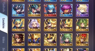 Conta saint seiya server 113