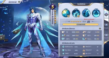 Conta saint seiya server 113