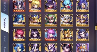 Conta saint seiya server 113