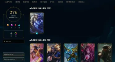 Conta lol top