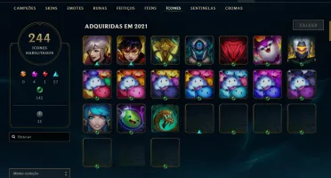 Conta lol top