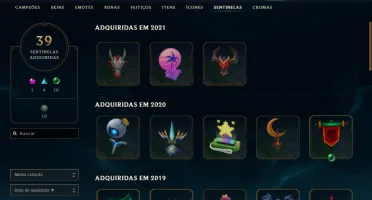 Conta lol top