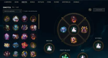 Conta lol top