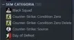 Conta 10anos steam cs COM PRIME, lvl 18gc com MEDALHAS RARAS