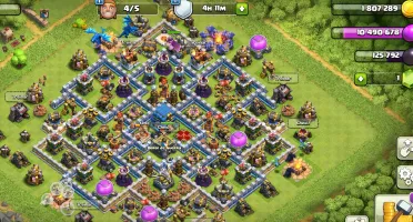 Clash of clans cv12 Promoção pra vender Rapidão