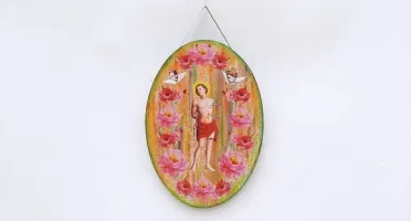 Quadro Oval São Sebastiao G