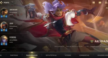 Conta de Wild Rift main mid