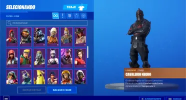 CONTA FORTNITE SEASON 2