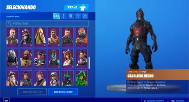 CONTA FORTNITE SEASON 2