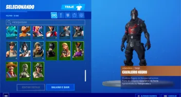 CONTA FORTNITE SEASON 2