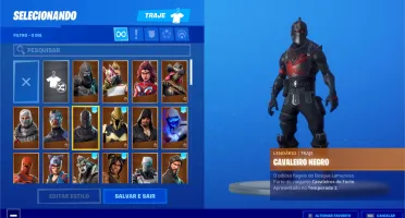 CONTA FORTNITE SEASON 2