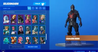CONTA FORTNITE SEASON 2