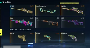 PRA SAIR RÁPIDO!!! Conta Blood Strike 30+ skins de armas