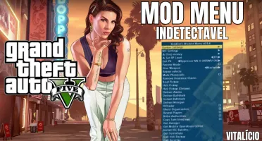 Gta V Hack | Menu | Indetectavel | +100 Funções | Online PC