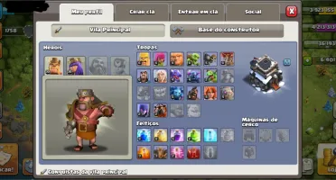 Clash of clans cv 9 full com 6000 gemas