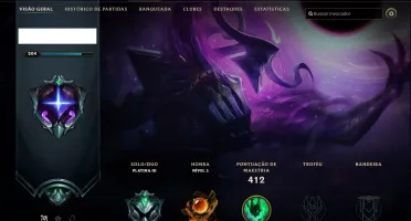 Borda Platina, 164 Skins e 19 Gemas