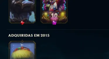 CONTA LVL30 SECUNDARIA LEAGUE OF LEGENDS JHONNY CAGEBR