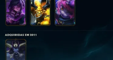 CONTA LVL30 SECUNDARIA LEAGUE OF LEGENDS JHONNY CAGEBR
