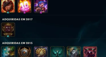 CONTA LVL30 SECUNDARIA LEAGUE OF LEGENDS JHONNY CAGEBR