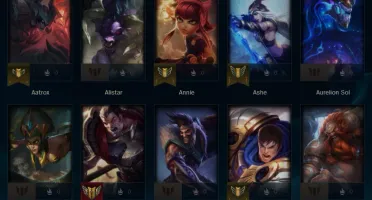 CONTA LVL30 SECUNDARIA LEAGUE OF LEGENDS JHONNY CAGEBR