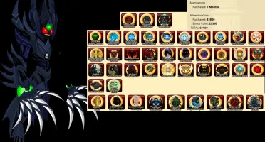 VALOR PROMOCIONAL: CONTA COM 3 HERO + RGOW + 1.2K DE ITENS