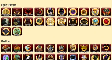 VALOR PROMOCIONAL: CONTA COM 3 HERO + RGOW + 1.2K DE ITENS