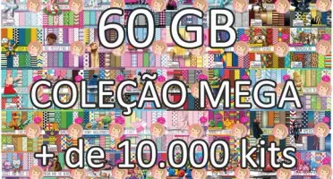 10.000 KITS DIGITAIS (60GB em arquivos)