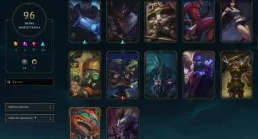 Conta de league of legends Diamante 4