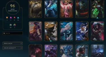 Conta de league of legends Diamante 4