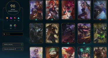 Conta de league of legends Diamante 4