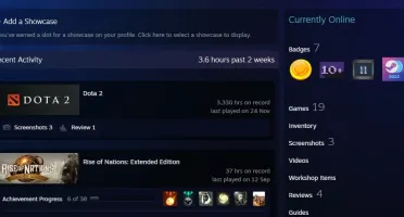 Conta Steam mais de 11 anos com GTA V e 3 mil horas de DOTA