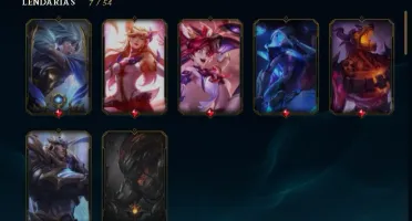 CONTA DE LOL GOLD 3, 18 CROMAS, 2 ULTIMATES, 7 LENDARIAS.