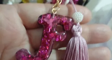 Chaveiro letras do alfabeto