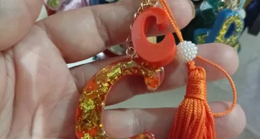 Chaveiro letras do alfabeto