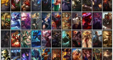 Conta prata 1 com TODOS os champs e 213 Skins + 7 Vitoriosas
