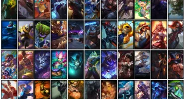 Conta prata 1 com TODOS os champs e 213 Skins + 7 Vitoriosas
