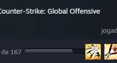 Conta CSGO Prime Com Patente +200 Wins 400 Horas de Game &