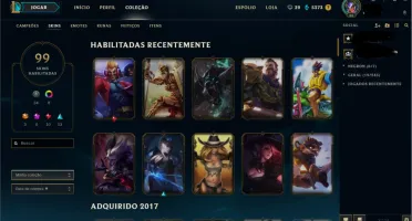 Conta League of Legends- Gold lll
