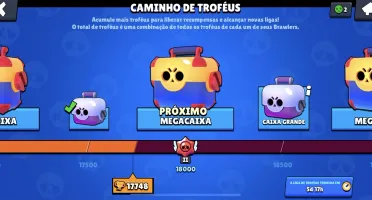 Conta Brawl Stars lvl 99 17k troféus