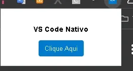 Extensão Google Chrome Nativa - Menu Pop-up e Alertas