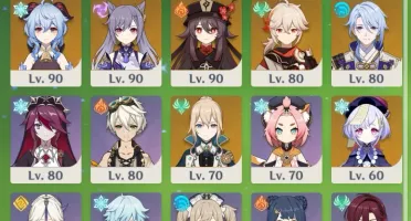 Conta Genshin Impact AR56 BARATA(Imagens com as informações)