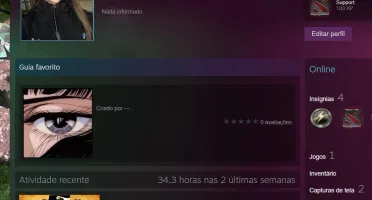 CONTA STEAM CSGO PRIME COM BROCHE CANALS