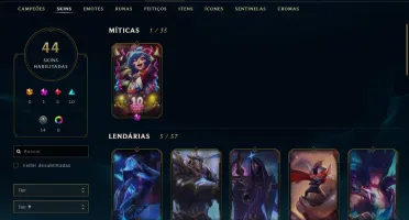 Conta com Aatrox e Orianna Vitoriosos