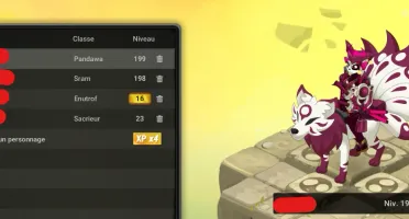 Conta Dofus - Serv Draconiros 3 Personagens, 198,199,200